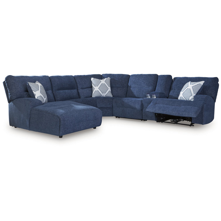 Acklen 6-Piece Power Reclining Sectional With Chaise