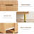 Modern Fluted Drawer Dresser, Wood Chest of Drawers with Metal Handles & Legs, Storage Organizer-1495326734