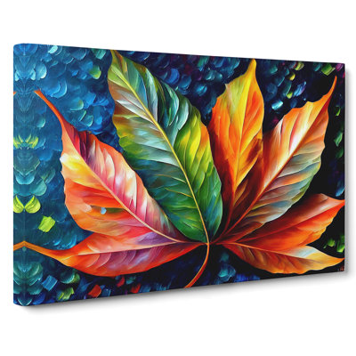 Glimmering Leaf Vol.2 - Wrapped Canvas