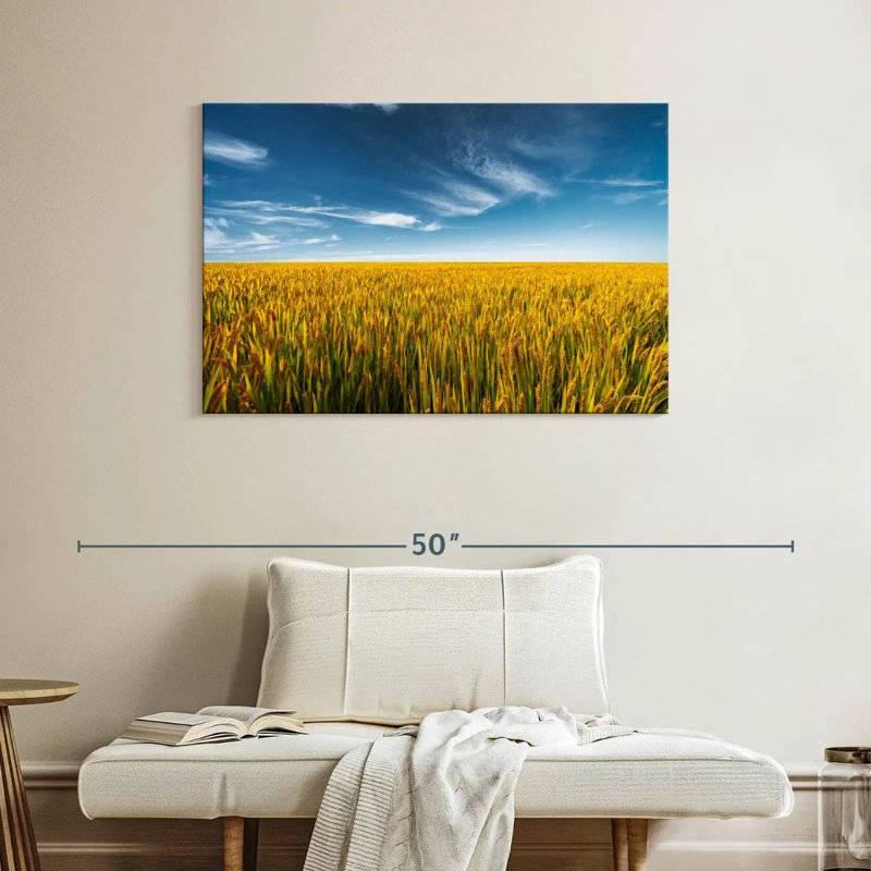 Harnek Suzhou Wheat Field, 26" H x 39" W