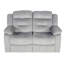 61" Velvet Loveseat Recliner,Manual Motion Reclining Chair With USB Port
