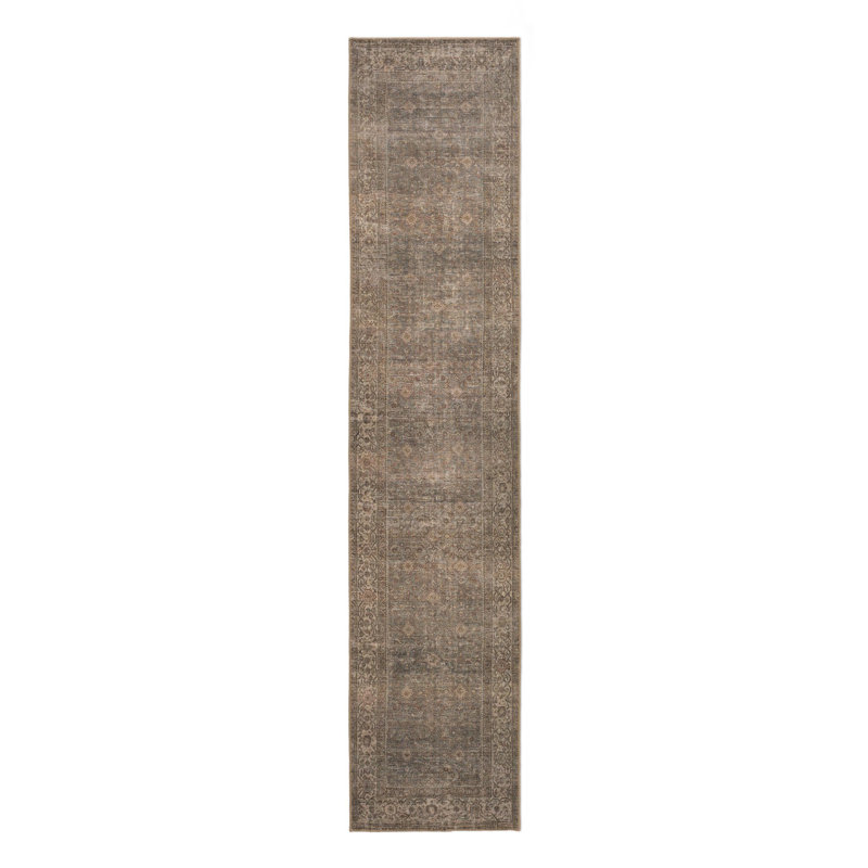 Attilio Rug-Attilio Bark-10'x14', Runner 2'6" x 12'