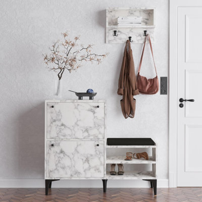 Baneen 8 Pair Shoe Storage Cabinet