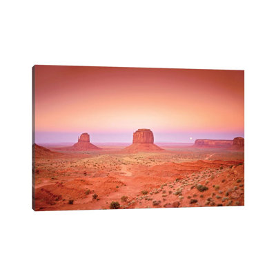 Monument Sunset by Dennis Frates - Print on Canvas