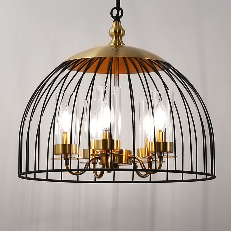 Muath 5 - Light Dimmable Lantern Globe Chandelier