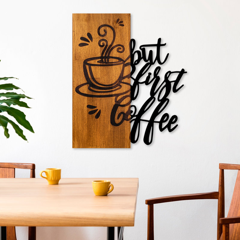 Handmade Wall Decor on Solid Wood