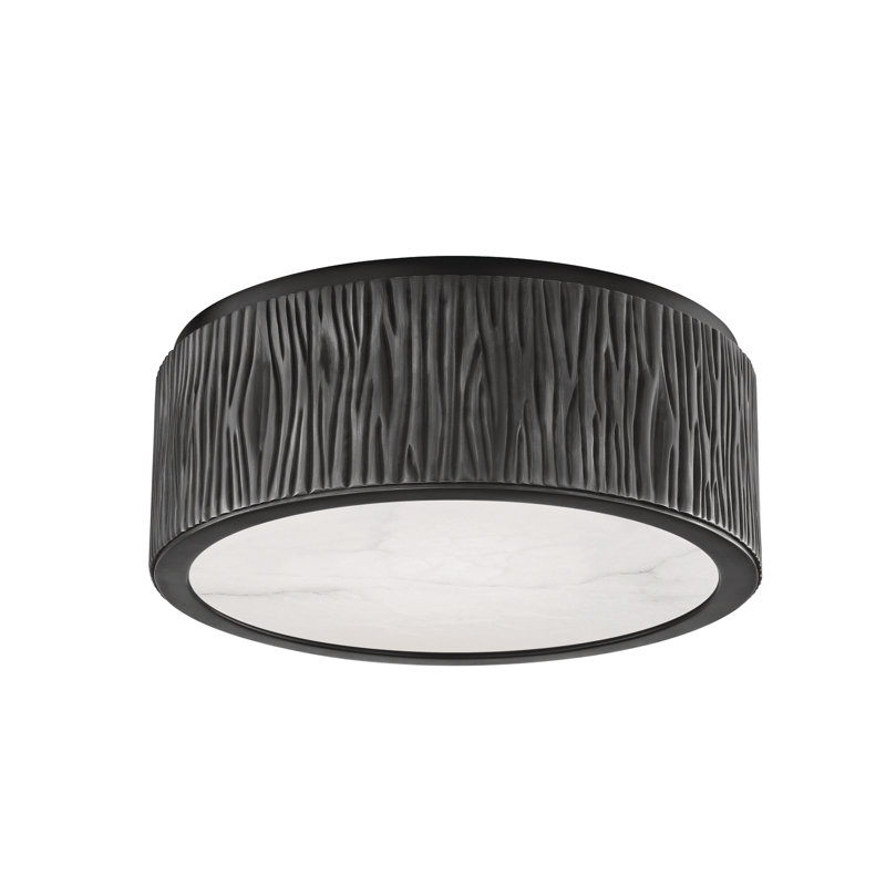 Crispin 1 - Light LED Flush Mount, Old Bronze