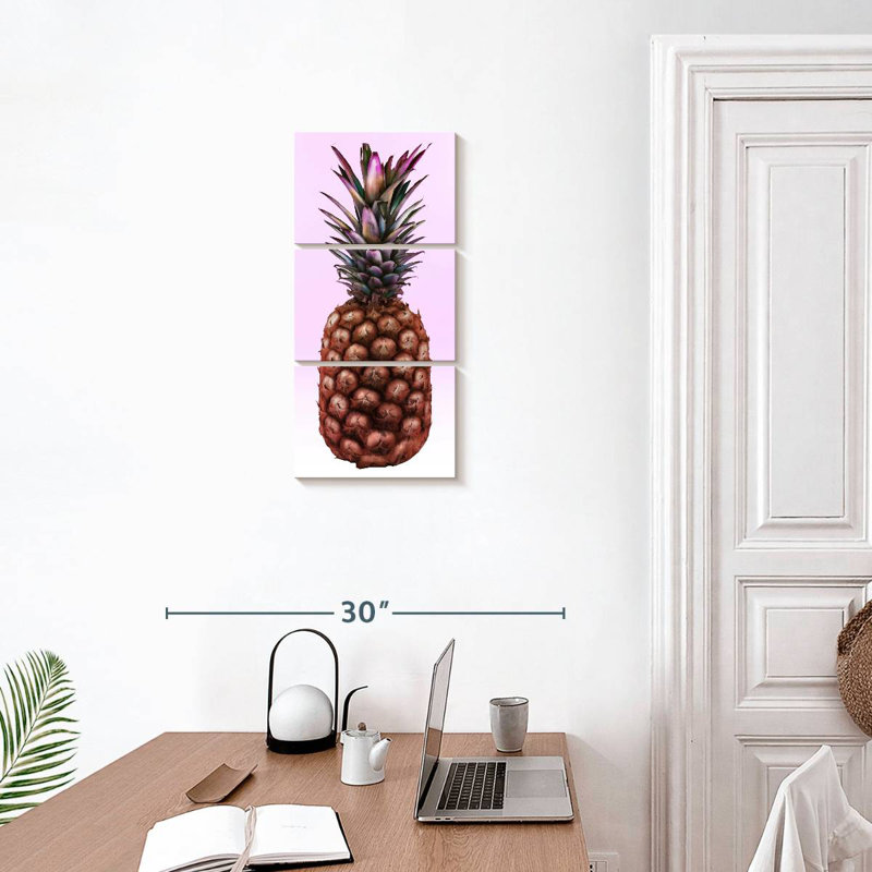 Ananas rare, H 27 po x l 12 po