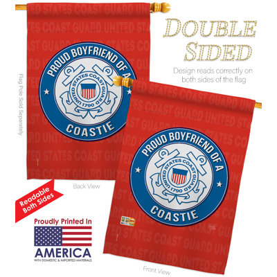 Double Sided Polyester House Flag