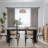 33.5"W×30"H Wood Dining Table Kitchen Table with 4 Legs-39408986-39408985