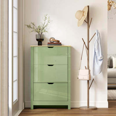 18 Pair Shoe Storage Cabinet