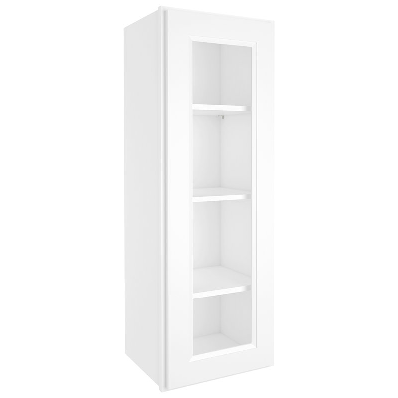 Cozy Design 15'' W Plywood Standard Wall Cabinet, 42" H x 15" W, Traditional White