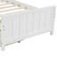 Lit plateforme élégant avec rangement pour tiroirs - Bois massif pour une chambre à coucher-965049782