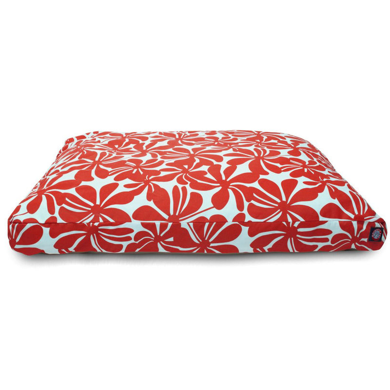 Oreiller/classique en mousse mémoire de plantation orthopédique, Rouge, Moyen (l 29 po x P 36 po x H 5 po) ;
