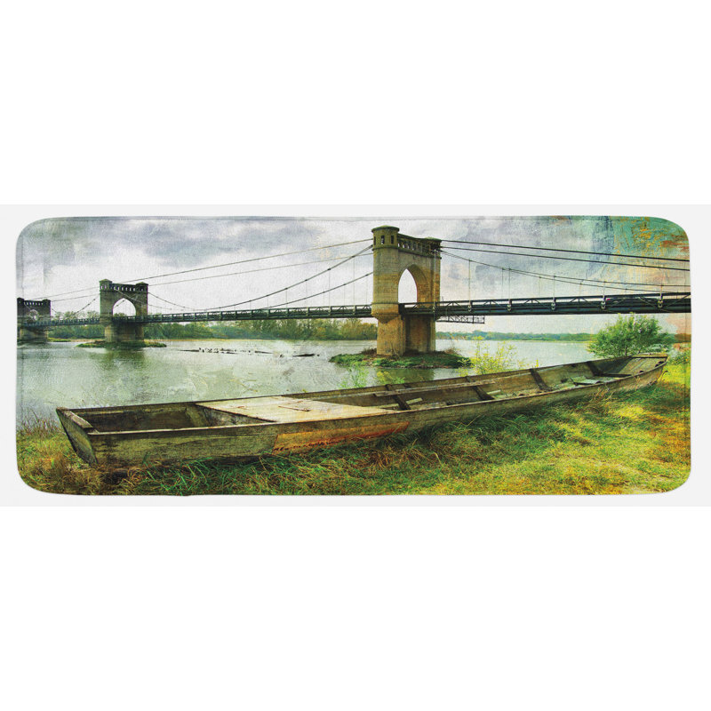 Tapis de cuisine paysage