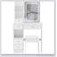 Compact 29.2-Inch Vanity Table With Sliding Drawer, Touch-Control LED Mirror, And Padded Stool For Small Spaces-1626872048