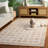Genre Hand Tufted Wool;Cotton Geometric Indoor Rug-1188958886