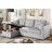 81.5“ Corduroy Chaise Sofa With Pull Out Bed-1452263387