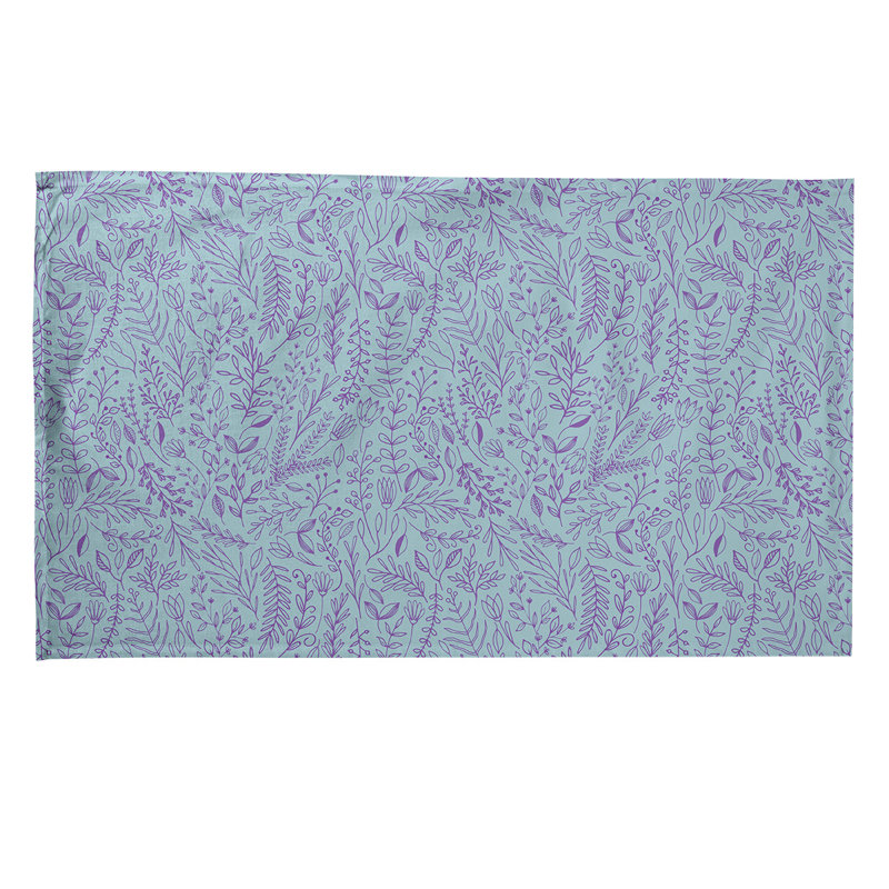 Tea Towel Kitchen Towel, Cotton Twill, Light Purple