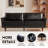 Bobur 80.3'' Faux Leather Sofa-1113141727