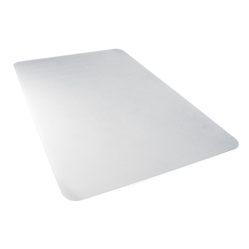 BioPlus Polycarbonate Chair Mat for Low-Medium Pile Carpets, 115cm W x 134cm D
