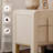 Adora Bedroom End Table With Charging Station And Curved Profile Design, Mid Century Modern Wooden Nightstand With Drawer For Living Room, Sofa Office-1808696738