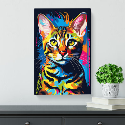 Bengal Cat Pop - No Frame Print