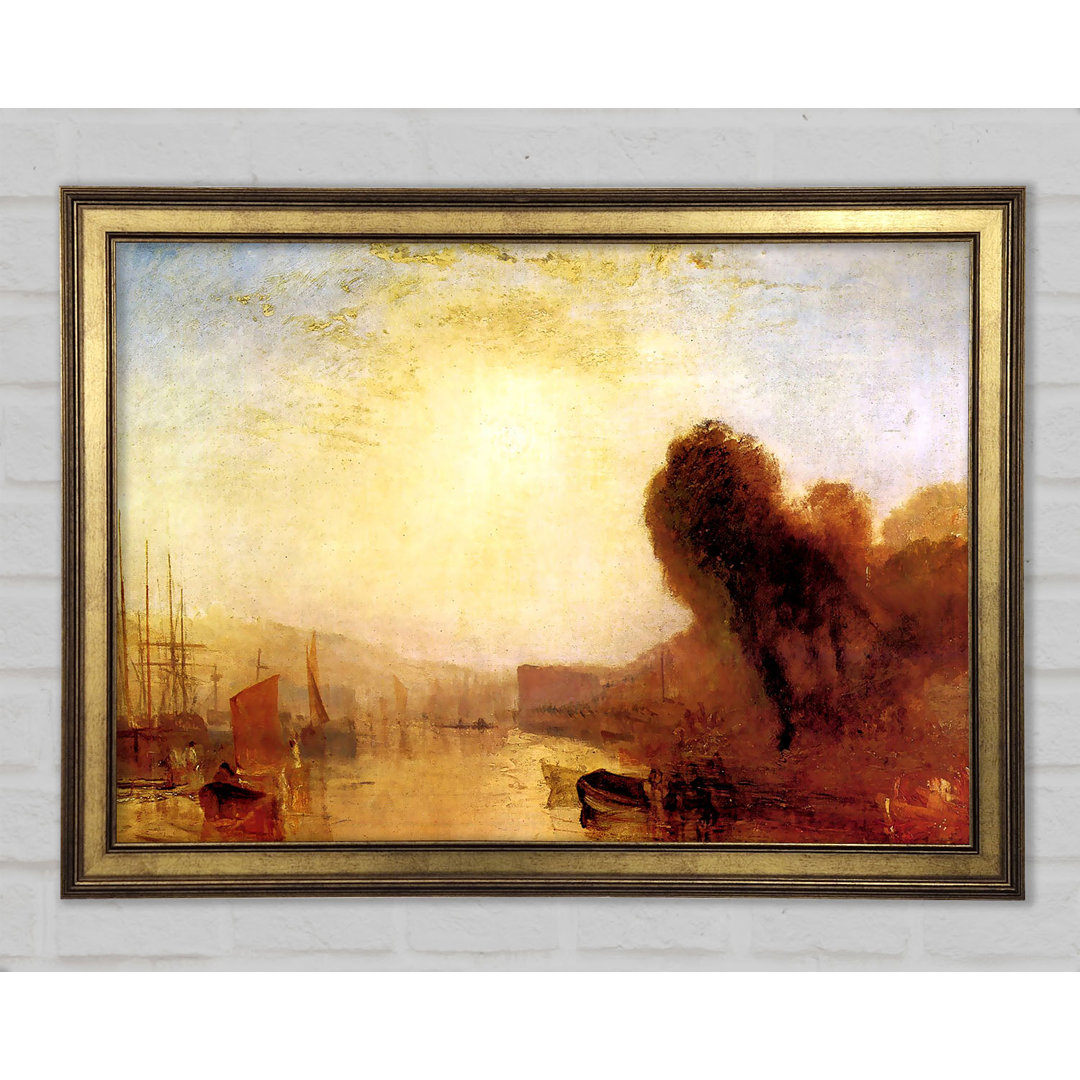 Regatta bei Cowes Castle von Joseph Mallord Turner - Druck