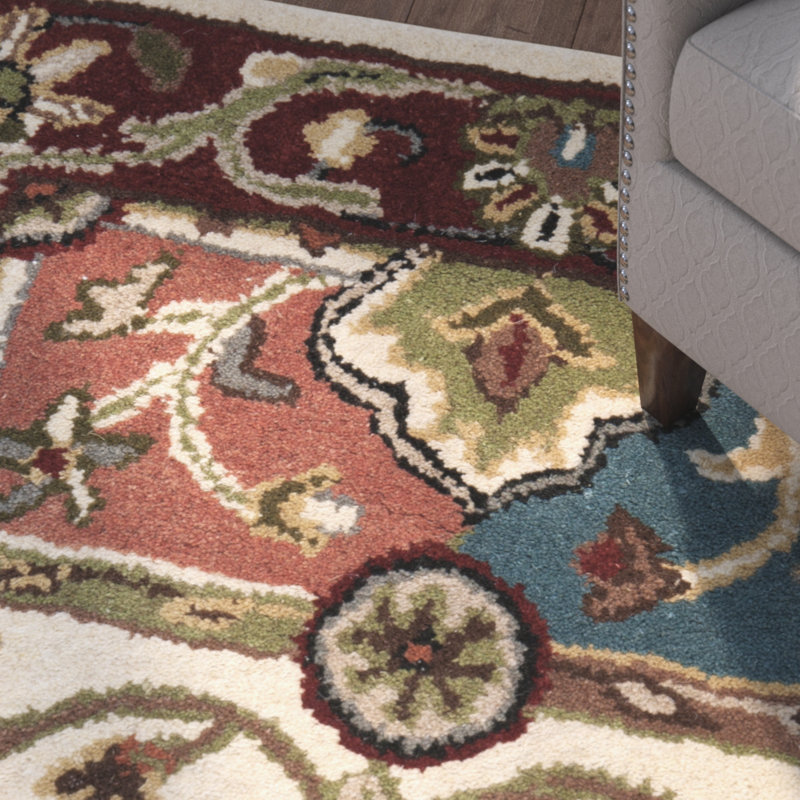 Hebron Hand Tufted Wool Oriental Rug, Rectangle 2' x 3'