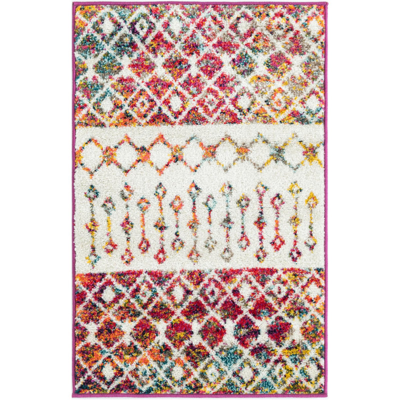 Abstract Indoor Rug, Rectangle 2' x 3'