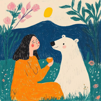 Wild Spirit, Gentle Heart 4 - Unframed