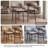 Vannie Upholstered Counter Stool with Solid Wood Frame-533353847