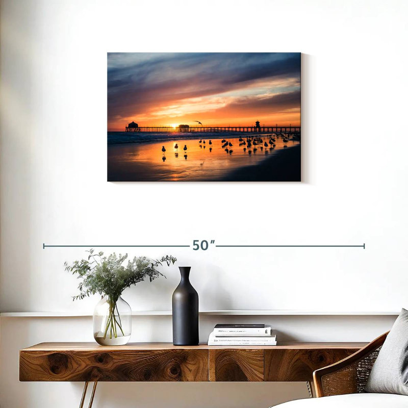 Gillard Huntington Beach Seagulls, H 20 po x l 30 po