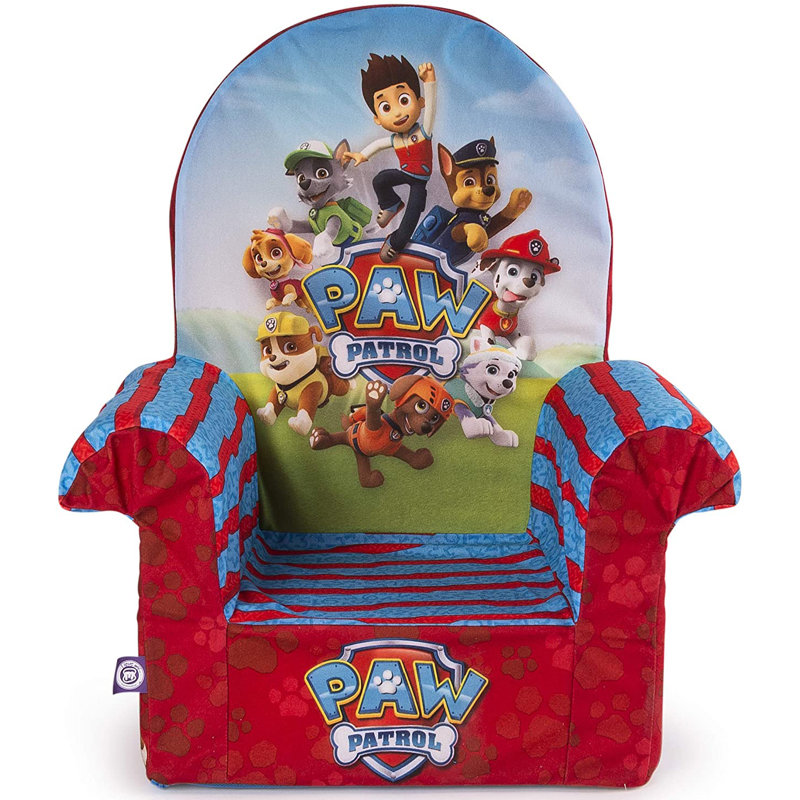 Kids 6'' Foam Chair Chair and Ottoman