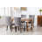 Friedhard Upholstered Wing-Back Dining Chair with Backstitching Nailhead Trim and Solid Wood Legs,Set of 2-189185872