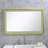 48*30 Framed Bathroom Mirror Square Wall-Mounted Material-1127563828
