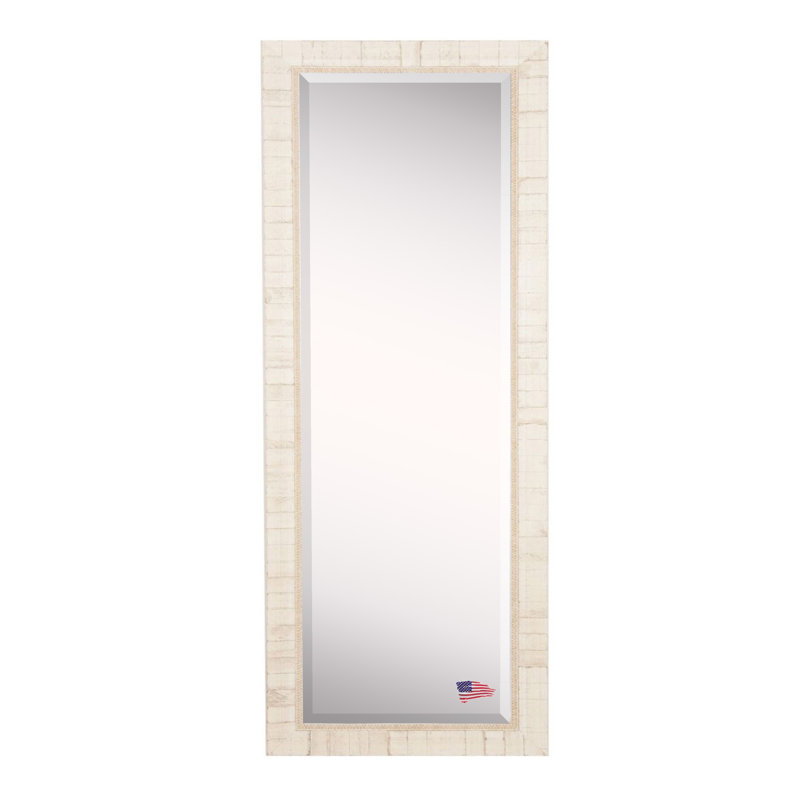 Seeman Solid Wood Flat Mirror, 63" H x 25" W