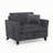 46" W Corduroy Armchair-2055568686