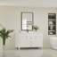 Miroir de salle de bain mural biseauté-1281742262