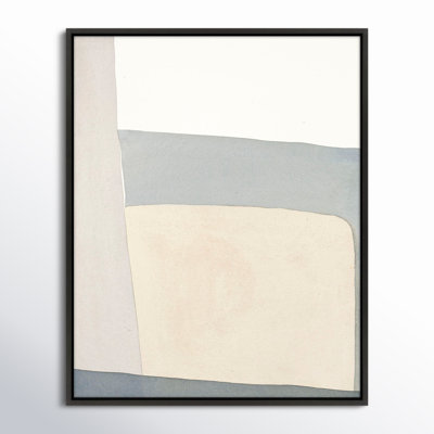 Simple Grey Painting by Julia Balfour