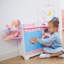 Teamson Kids 6-in-1 Baby Doll Changing Station, Pink/Purple