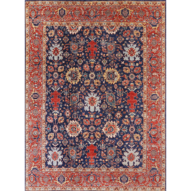 Oriental Indoor Rug, Rectangle 7' x 9'