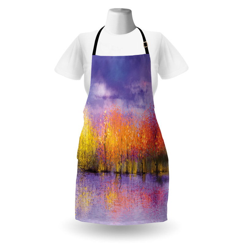 No Pattern Bib Apron