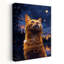 Art mural paysage de chat orange-129149579