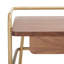Bureau Regis en métal et bois