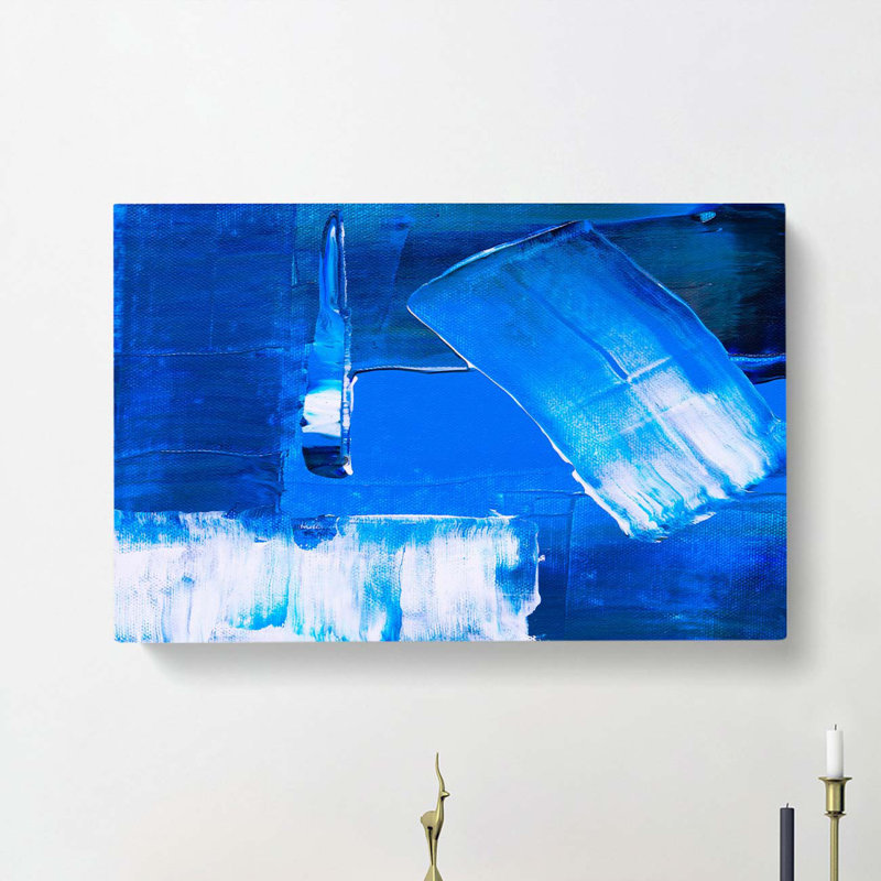 Abstract Art Painting Vol.286 by S.Johnson - Wrapped Canvas, 50cm H x 76cm W x 3cm D