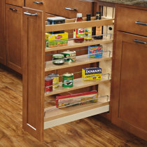 HEEPOR Pull Down Shelf Upper Kitchen Wall Cabinet Storage Organizer (30inch Cabinet)