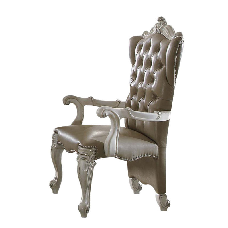 Nekoma 20'' H Tufted Upholstered Armchair, Gray