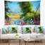 Tapisserie du monde des fleurs Floral-28482987