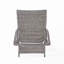 Chaise longue en osier
